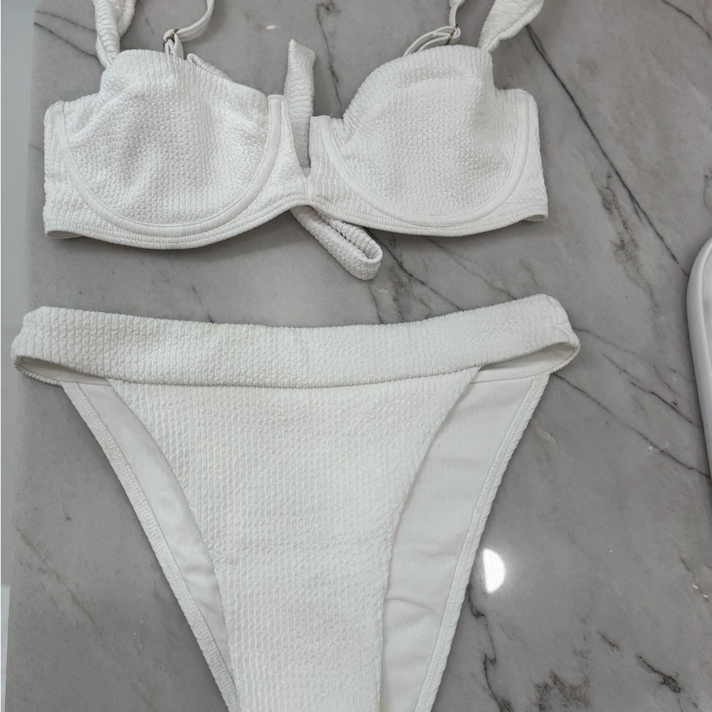 Monday Swimwear White Bikini